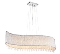 Ceiling Light Silver Galina 8 Polished Chrome Endon 81979