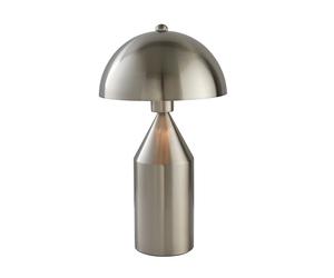 Endon 95469 Nova 1lt Table Brushed nickel plate 10W LED E27 (Required)