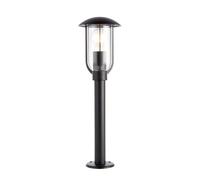 Outdoor Light Black Quinn Post IP44 Textured 500mm Endon 96923