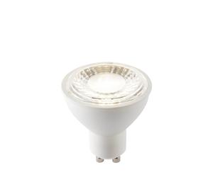 Endon 97114 GU10 LED SMD 1lt Accessory Matt white plastic & clear prismatic 7W LED GU10 Cool White