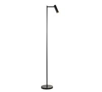 Ensora Lighting Derrick Reader Task Floor integrated LED light matt black, Multi