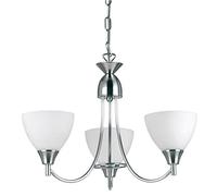 ENDON Alton 3lt pendant 60W - satin nickel plate 1805-3SC