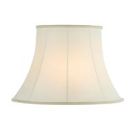 Endon CELIA-16 Celia 1lt Shade Cream fabric 60W E27 or B22 GLS (Required)