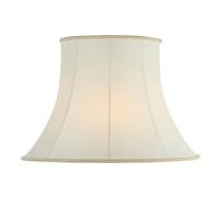 Endon CELIA-20 Celia 1lt Shade Cream fabric 60W E27 or B22 GLS (Required)