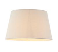 Endon CICI-14IV Cici 1lt Shade Ivory linen mix fabric 60W E27 or B22 GLS (Required)