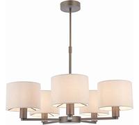 Endon Daley 5 Light Ceiling Light Antique Bronze