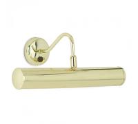 Endon Lighting Endon Double Light Switched Picture Light In Brass Plated Finish