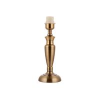 Endon OSLO-S-AN Oslo 1lt Table Antique brass plate 60W E27 GLS (Required)