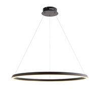 Endon Staten 45W Warm White LED Pendant - Matt Black