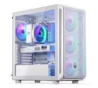 ENDORFY Arx 700 White ARGB, gaming pc case ATX, 4xARGB 140mm fans included, top and front made of airy mesh, space for two radiators up to 360mm AIO water cooling