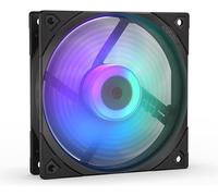 ENDORFY Fluctus 120 PWM ARGB, standard PC case fan, 120mm ARGB, push and pull orientation, high performance against flow restrictions, integrated anti-vibration pads