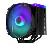 ENDORFY Fortis 5 Black ARGB CPU Cooler with Fan, 140 mm, High Performance CPU Cooling, Bright ARGB LED Lighting, 140mm ARGB Fluctus Fan, AM4 Cooler, AM5