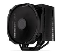 ENDORFY Fortis 5 Black, CPU cooler with 140 mm fan, 140 mm Fluctus fan, optional semi-passive mode, AM4 cooler, AM5 CPU cooler, AM5, AM4, LGA1700, LGA1200