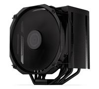 ENDORFY Fortis 5 Black, CPU cooler with 140 mm fan, 140 mm Fluctus fan, optional semi-passive mode, AM4 cooler, AM5 CPU cooler, AM5, AM4, LGA1700, LGA1200