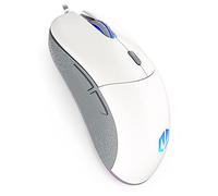 ENDORFY GEM Onyx White, Lightweight Gaming Mouse (67 g), PixArt PMW3325 Sensor, 8000 DPI, Kailh GM 4.0 Switches, 6 Programmable Buttons, Mouse Feet Made of PTFE, EY6A012