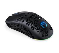 Endorfy LIV Plus Wireless Gaming Mouse, Wireless Mouse, Charging Station Included, Ultralight Construction (69g), Up to 26,000 DPI, PixArt PAW3395, 2.4GHz, BT, USB-A, EY6A016