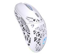 ENDORFY LIV Plus Wireless Onyx White, White Gaming Mouse, Wireless Mouse, 2.4GHz, BT, USB-A, Charging Station Included, Ultra-Light Design (69g), Max 26,000 DPI, PixArt PAW3395, EY6A017