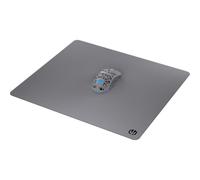 ENDORFY Pure Alt Gray L, Mouse Mat, 450 x 400 mm, Water-Repellent Fabric, Stitched Edges, Non-Slip Rubber Base, Optimised for Optical and Laser Sensors, Grey
