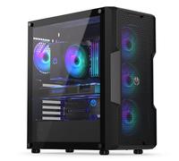 ENDORFY Regnum 400 ARGB, ATX PC case, 4x120mm ARGB PWM fans included, tempered glass side panel, plenty of space inside, high airflow design
