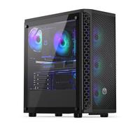 ENDORFY Signum 300 ARGB, ATX PC case, mesh front panel, tempered glass side panel, 4x120mm ARGB PWM case fans included, up to 325mm GPU, removable dust filters