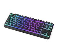 ENDORFY Thock TKL Wireless Red Pudding, Kailh Box Red Linear Switches, PBT Pudding Keycaps Wireless Keyboard 2.4 GHz and Bluetooth, TKL 80% Mechanical Keyboard, QWERTY Layout EY5A119