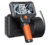 Endoscope Camera 5MP Front Camera/ 2MP Side Camere 9mm Borescope IP67 Automotive Industry Endoscopic Cameras Clearer Images Accurate Inspections(5m)