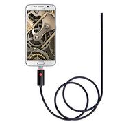 Endoscope Camera - 7mm Lens USB Inspection Borescope for Android OTG, Flexible Cable Pipe Inspection for Smartphones, 1M to 5M Length