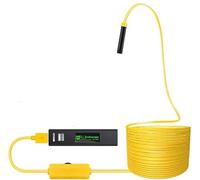 Endoscope Camera, Inspection Camera 2.0 MP 1200P Endoscope Camera Waterproof Tube Snake Camera with 8 LED Lights(10m)