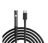 Endoscope Camera Single&Dual 8MM Lens Waterproof Borescope Smart Phone Car Sewer Inspection HD Image(1m,Dual Suit A)