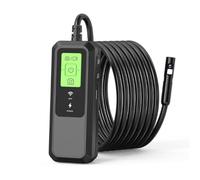 Endoscope Camera with Light, 1920 x 1080p Wifi Inspection Camera Industrial Borescope Camera, Portable Wireless Handheld Endoscope Camera Pipe Snake Camera for Home Pipe, Car