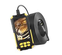 Endoscope Camera With Light, Waterproof Snake Camera With Adjustable Led Light, Three-Lens Industrial Endoscope For Car Maintenance, Pipeline Inspection, Mechanical Diagnosis