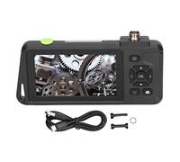 Endoscope Dual Lens Borescope Industrial Inspection Camera 4.5in IPS Screen 1080P HD Resolution 5M Tube Length for Mechanical Plumbing Sewer Drain Inspection