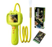 Endoscope for Kids, 2.4inch Screen IP67 Handheld Snake Camera Toy with 1M Flexible Cable, 2MP Lens Nature Exploration Science Toy for Insect, Fish, Reptile