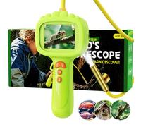 Endoscope for Kids, Snake Camera Toy with Lights, STEM Educational Science Toy for Outdoor Camping Nature Exploration Activities, Best Birthday Gifts for Boys & Girls Aged 4,5,6,7,8,9,10 Years Old