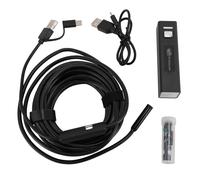 Endoscope Inspection Camera 8mm, Borescope Endoscope Camera, 1200P HD PVC Snake Sewer Camera with LED Light, 3 in 1 Type C USB Industrial Borescope for Android Devices, Water Resis