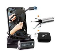 Endoscope WiFi, Wireless Endoscope Camera for Android 2.0MP Borescope Inspection Camera with Flexible Grabber 16.4ft(5M)