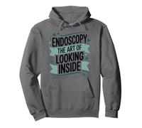 Endoscopy The Art of Looking Inside, Gastroenterology Nurse Pullover Hoodie
