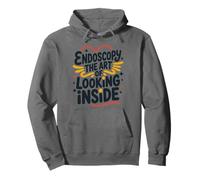 Endoscopy The Art of Looking Inside, Gastroenterology Nurse Pullover Hoodie