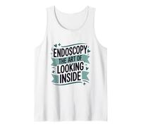 Endoscopy The Art of Looking Inside, Gastroenterology Nurse Tank Top