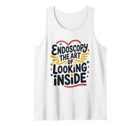 Endoscopy The Art of Looking Inside, Gastroenterology Nurse Tank Top