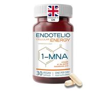 Endotelio 1-MNA Cellular, NAD Supplement with CoQ10, Magnesium & B Complex, Advanced NMN & NMNH Alternative, Vitamin B3 Metabolite for Energy, Anti Ageing & Cognitive Support, 30 Capsules