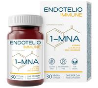 Endotelio 1-MNA Immune, NAD Supplement with Vitamin D3, C, Zinc & Selenium, NMN Alternative, Immune System Booster with L-Histidine, Anti Ageing Immune Defence, 30 Capsules