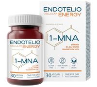 Endotelio Cellular 1-MNA, Optimizing NAD+, Anti Aging with CoQ10, Magnesium and B Complex, Sirtuin Activator, Biohacking Supplement, Boost for Energy and Cellular Repair, 30 Caps