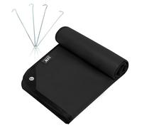 Endothermal Coating: LYN All-Weather Heavy Duty Emergency Survival Blanket, Black, Light Reflective Space, Thermal Infrared Blocked, Insulated, for Rescue Action, Camping, Hiking and Snowfield