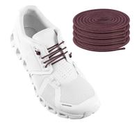Endoto 2 Pairs Elastic Shoelaces for ON Cloud 5 & 6 No Tie Replacements Shoes Laces Stretchy Bungee Running Training(Color:Purple,Size:24Inch)