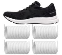 Endoto 2 Pairs Shoelaces Replacement Laces for ASICS CONTEND 5/6/7/8, GEL-Contend 4/5/6/7/8, GEL-EXCITE 6/7/8/9 Running Shoe(Color:White,Size:50Inch)
