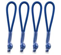 Endoto 4PCS Zipper Pull Replacement for Nike Elite Backpack, Zipper Pulls Tab Extender Replacement for Luggage, Jackets, Pants, Suitcases, Coats(Color:Blue&Black)