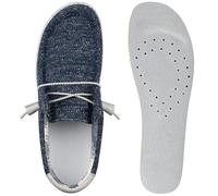 Endoto Classic Insoles for Hey Dude Men's Wally Shoes, Footwear Inserts Replacement Comfortable & Light-Weight(Size: UK Men8 / EU42 / US Men9)