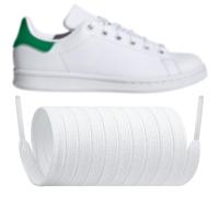Endoto Shoe Laces for Adidas Stan Smith Replacement Shoelaces Strings | 8MM Flat Laces | Material: Polyester