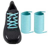 Endoto Shoelaces for HOKA ONE ONE Flat Shoe Laces Replacement Running Sneakers Shoes Strings(Color:Green,Size:45Inch)